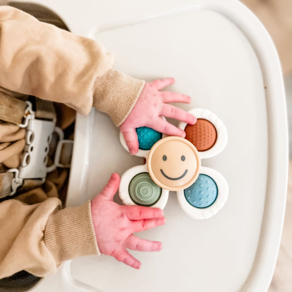 Spinner travel & bath toy