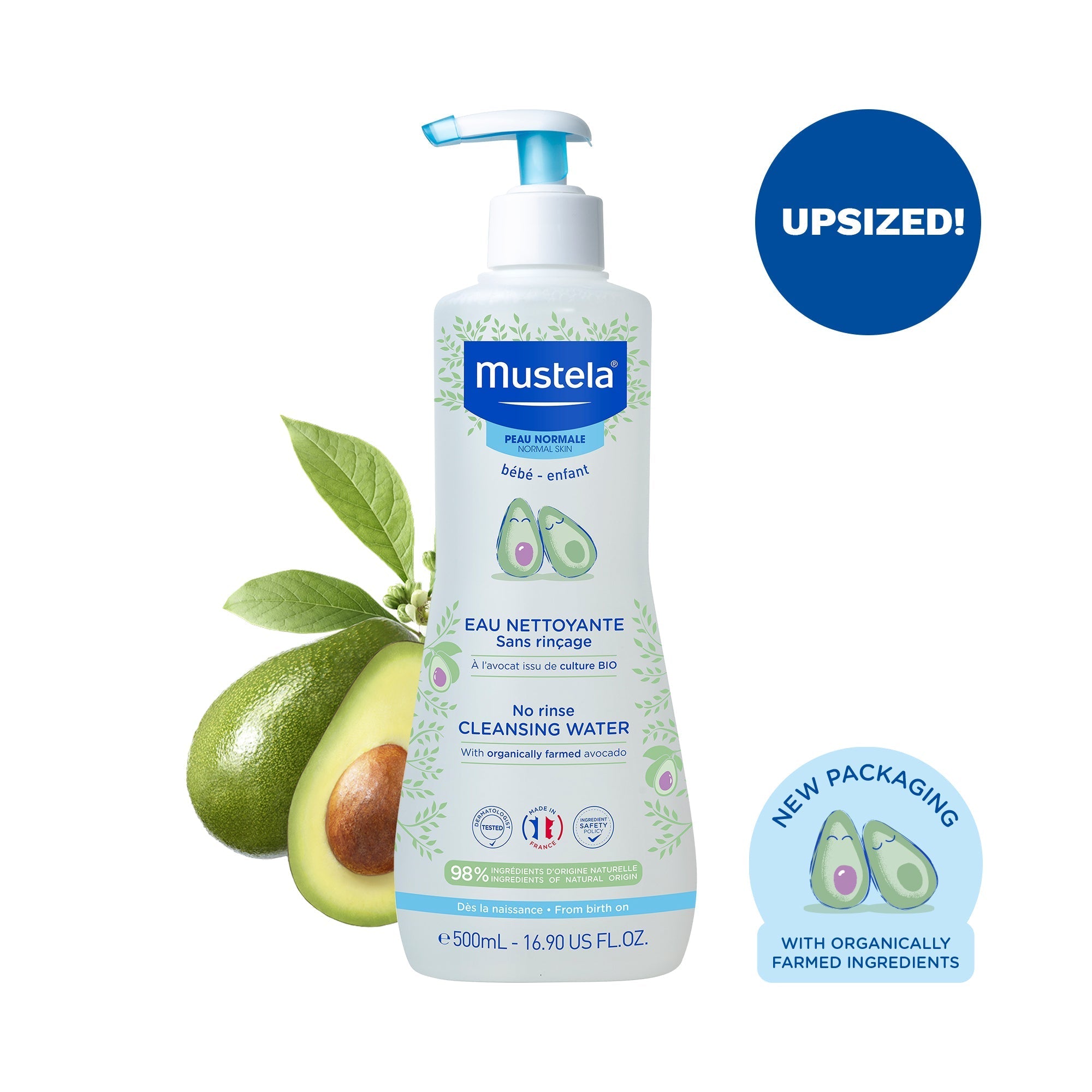 MUSTELA CLEANSING WATER 500ML
