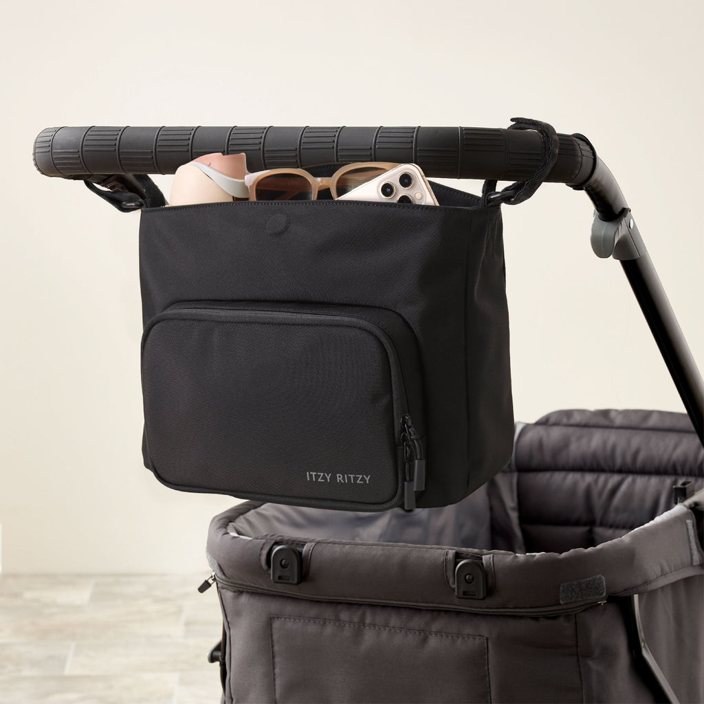 Itzy ritzy diaper caddy crossbody anf stroller caddy bag