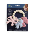 Bow silicone teether