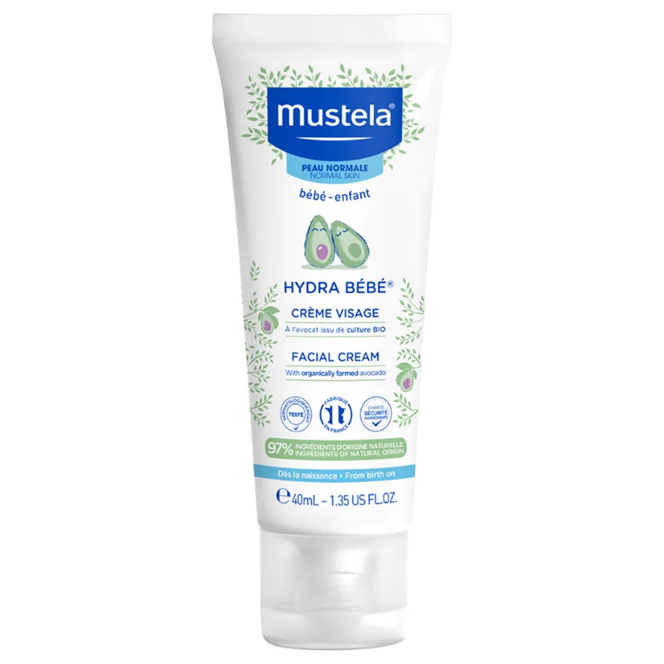 MUSTELA HYDRA BEBE FACIAL CREAM 40ML