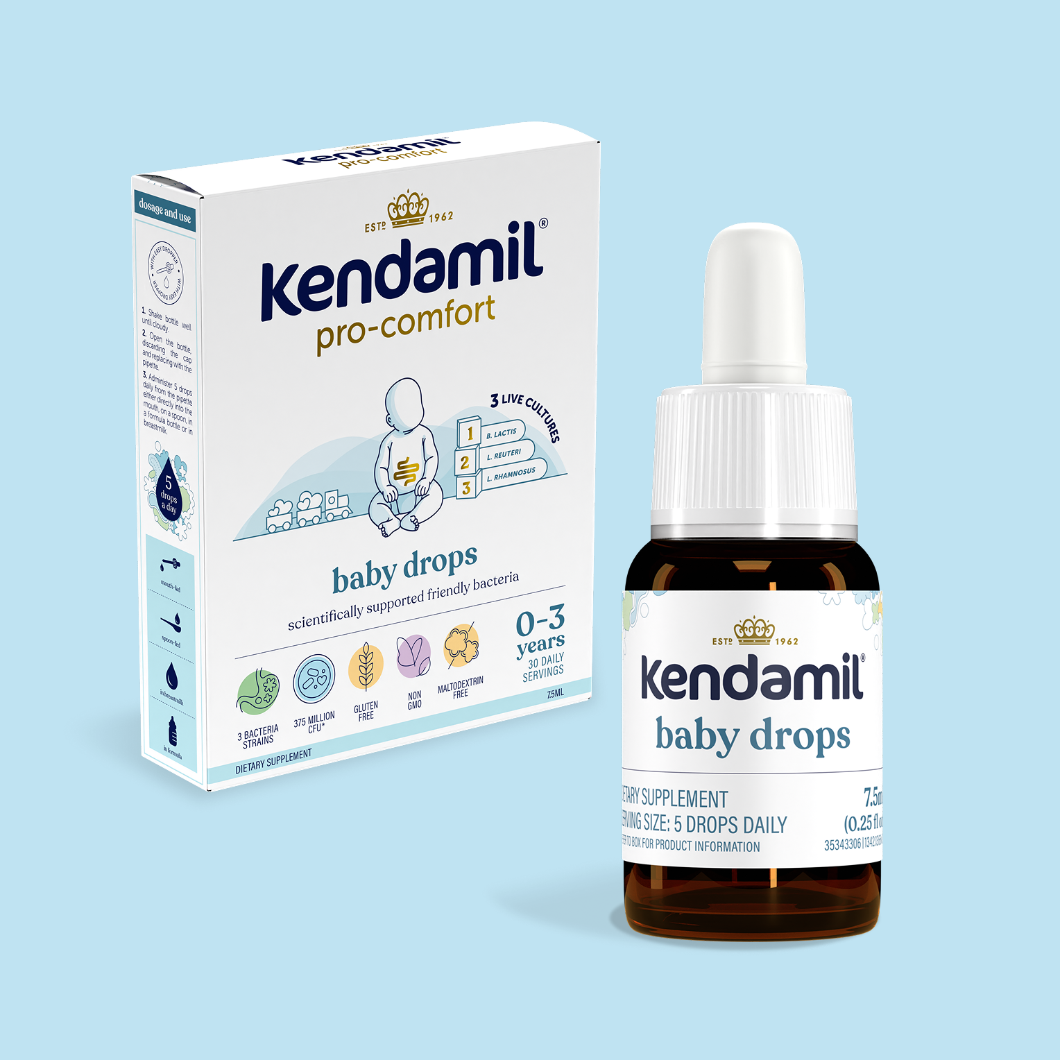 KENDAMIL PRO COMFORT BABY DROPS