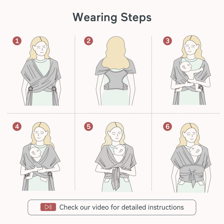 MOMCOZY BABY WRAP CARRIER