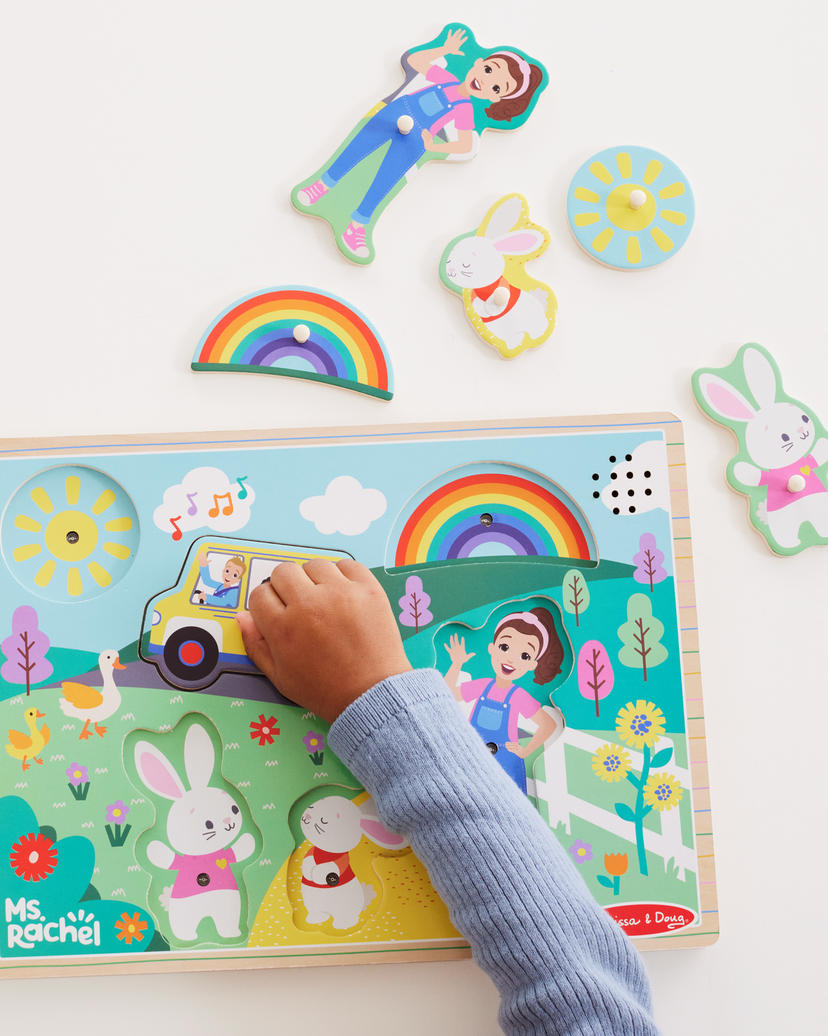 Ms rachel wooden song puzzle