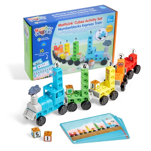 NUMBERBLOCKS  EXPRESS TRAIN ACTIVITY SET